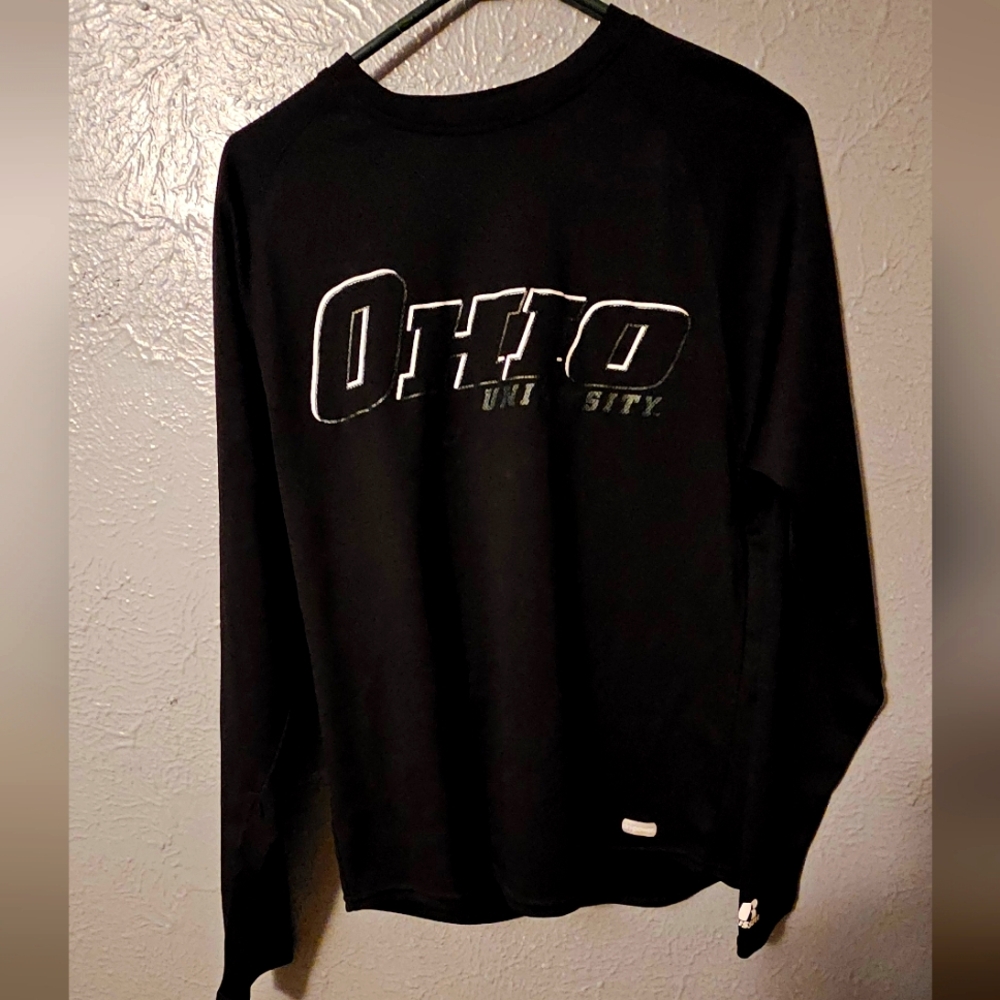 Ohio University Black Long Sleeve Shirt